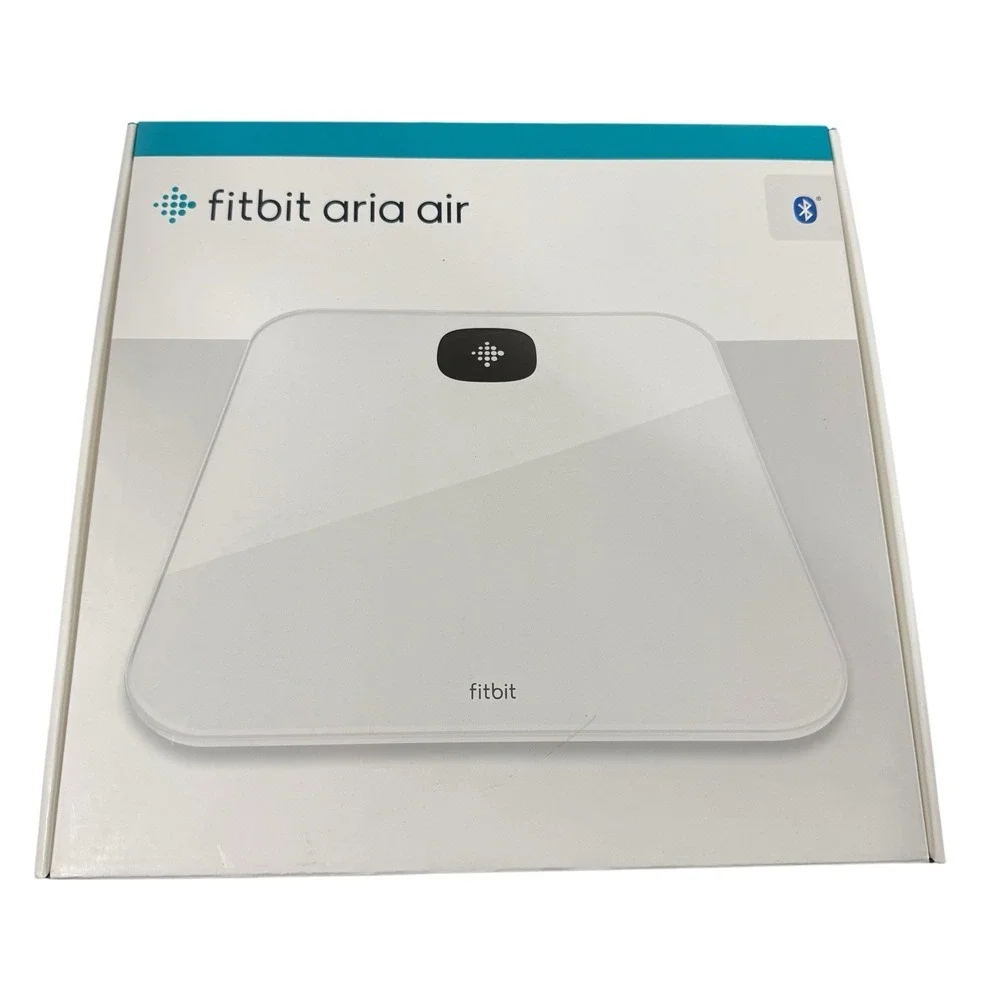 Fitbit Aria Air Smart Body Scale White Model FB203 Bluetooth Digital Weight BMI